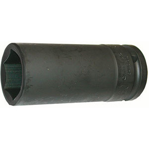 BUSSOLE PER AVVITATORI ATTACCO 3/4 DIN 3121-ISO 1174 Bussole esagonali, extra lunghe, attacco 3/4".<br>Lunghezza mm 90. impact socket wrenches 982GEL 2