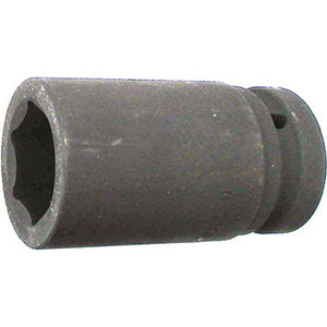 BUSSOLE PER AVVITATORI ATTACCO 1" DIN 3121-ISO 1174 Bussole esagonali, extra lunghe, attacco 1".<br>Lunghezza mm 100. impact socket wrenches 982GFM