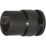 BUSSOLE PER AVVITATORI ATTACCO 3/8 DIN 3121-ISO 1174 Bussole esagonali, attacco 3/8". Lunghezza totale mm 32. impact socket wrenches 982G 2 9