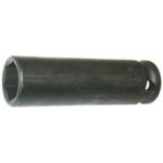 BUSSOLE PER AVVITATORI ATTACCO 3/8 DIN 3121-ISO 1174 Bussole esagonali, extra lunghe, attacco 3/8". Lunghezza totale mm 63. impact socket wrenches 982G 2L 14