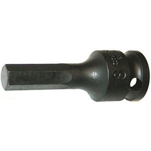 BUSSOLE PER AVVITATORI ATTACCO 3/8 DIN 3121-ISO 1174 Bussole con esagono esterno, attacco 3/8". Lunghezza totale mm 52. impact socket wrenches 982G 4