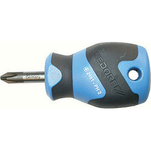 GIRAVITI CORTI LINEA DREMO PLUS 1K GIRAVITI PUNTA A CROCE PHILLIPS <br>(DIN ISO 8764, punta DIN ISO 8764-1/PH). screwdrivers DREMO PLUS line 982SV