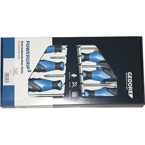 GIRAVITI LINEA DREMO PLUS 3K IN ASSORTIMENTO Contenuto 6 utensili.<br>Composizione:<br>1 giravite punta piana Art. 982 SBx100<br>1 giravite punta piana Art. 982 SBx125<br>1 giravite punta piana Art. 982 SBx150<br>1 giravite punta piana Art. 982 SBx175<br>1 giravite punta a croce PH Art. 982 SFx1<br>1 giravite punta a croce PH Art. 982 SFx2<br>In scatola cartone.<br>Assortimento completo. screwdrivers DREMO PLUS line sets 982VA