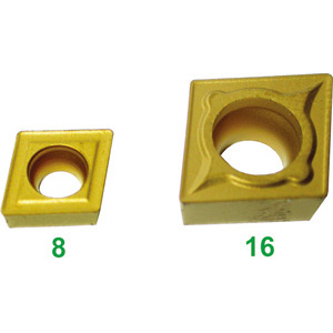 INSERTI PER TORNITURA A FISSAGGIO MECCANICO carbide tool bits 9833P 16