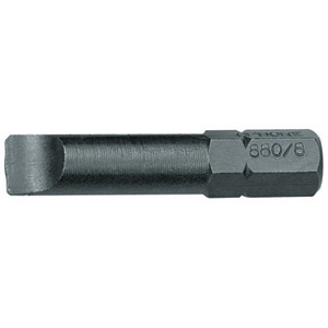 INSERTI PER UTENSILI A PERCUSSIONE Taglio diritto DIN 3127 - ISO 2351.<br>Attacco 5/16". screwdrivers bits 983GB