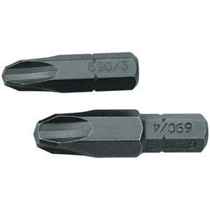 INSERTI PER UTENSILI A PERCUSSIONE Taglio a croce Phillips DIN 3128. Attacco 5/16". screwdrivers bits 983GD