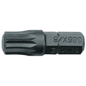 INSERTI PER UTENSILI A PERCUSSIONE Tipo a poligono DIN 65254. Attacco 1/4". screwdrivers bits 983GP