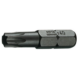 INSERTI PER UTENSILI A PERCUSSIONE Tipo con impronta TORX con foro. Attacco 1/4". screwdrivers bits 984GE