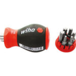 IMPUGNATURE PORTABITS CON ATTACCO MAGNETICO Bits a impronta TORX T10 - T15 - T20 - T25 - T30 - T40. screwdrivers bits magnetics handles 984GR 4D