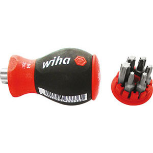 IMPUGNATURE PORTABITS CON ATTACCO MAGNETICO Bits a impronta TORX T10 - T15 - T20 - T25 - T30 - T40. screwdrivers bits magnetics handles 984GR 4D