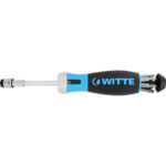 IMPUGNATURE PORTABITS A CRICCO CON ATTACCO MAGNETICO Completo di inserti TORX T 10-15-20-25-30-40 Art. 1991 GL. ratchet screwdrivers bits magnetics handles 984GTB