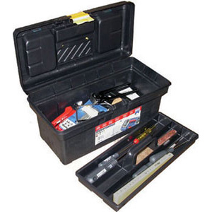 CASSETTE E BAULI CON UTENSILI 35 utensili in cassetta in polipropilene Art. 2084 N:<br>9 chiavi in serie Art. 914 GC/9 da mm 1,5 2 2,5 3 4 5 6 8 10<br>8 chiavi in serie Art. 872 GB da mm 6x7 8x9 10x11 12x13 14x15 16x17 18x19 20x22<br>1 pinza universale Art. 330 A da mm 180 <br>1 pinza a becchi mezzotondi Art. 250 B da mm 160 <br>1 tronchese Art. 569 da mm 160<br>1 pinza regolabile Art. 365 GE 240<br>1 forbice Art. 656 A <br>1 giravite Art. 1970 GA da mm 75<br>1 giravite Art. 1970 GA da mm 100<br>1 giravite Art. 1970 GE da mm 150<br>1 giravite Art. 1970 GP - PH 1<br>1 giravite Art. 1970 GP - PH 2<br>1 giravite cercafase Art. 1907 GA<br>1 martello Art. 2702 F da g 200<br>1 coltello Art. 662<br>1 doppiometro Art. 4141<br>1 seghetto Art. 2642<br>1 pinzetta Art. 146 P da mm 160<br>1 tenaglia Art. 626 G da mm 180<br>1 paio guanti Art. 3398 R 8<br>Assortimento completo. boxes with tools 987