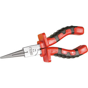 UTENSILI IN ACCIAIO INOSSIDABILE Impugnature isolate in materiale bicomponente.<br>Lungh. totale mm 160. Stainless steel tools 9886B