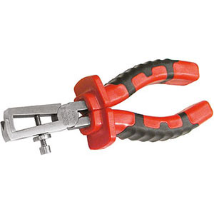 UTENSILI IN ACCIAIO INOSSIDABILE Impugnature isolate in materiale bicomponente.<br>Lungh. totale mm 160. Stainless steel tools 9886R