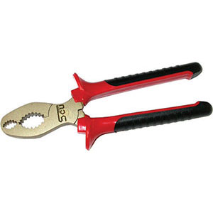 UTENSILI DI SICUREZZA ANTISCINTILLA In lega bronzo-alluminio. Impugnature isolate in materiale bicomponente. safety hand tools 9905