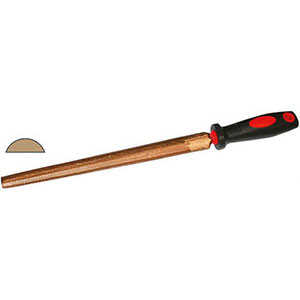 UTENSILI DI SICUREZZA ANTISCINTILLA In lega rame-berillio. Manico in materiale bicomponente. Taglio mezzodolce. safety hand tools 9936P