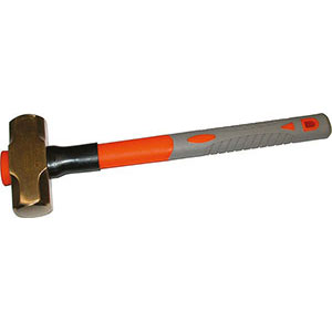UTENSILI DI SICUREZZA ANTISCINTILLA In lega bronzo-alluminio, manico in fibra e gomma. safety hand tools 9940 1000
