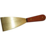 UTENSILI DI SICUREZZA ANTISCINTILLA In lega bronzo-alluminio. Tipo rigido, con manico. safety hand tools 9958E 80