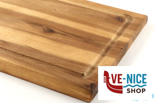 taglieri/mattarelli ACACIA-TAGLIERE RETTANGOLARE CM 32X21XH.1,5 CON SCANALATURA KESPER F.ANTON GMBH - immagine 3