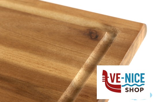 taglieri/mattarelli ACACIA-TAGLIERE RETTANGOLARE CM 32X21XH.1,5 CON SCANALATURA KESPER F.ANTON GMBH - immagine 4