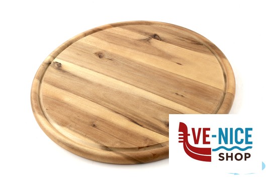 taglieri/mattarelli ACACIA-TAGLIERE TONDO CM 30 H.1,5 CON SCANALATURA KESPER F.ANTON GMBH - immagine 2