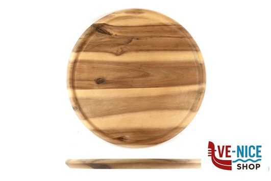 taglieri/mattarelli ACACIA-TAGLIERE TONDO CM 32 H.2 KESPER F.ANTON GMBH