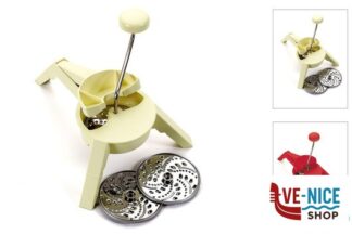 grattugie ACEA - GRATTUGIA-AFFETTA 2 DISCHI PER 4 FUNZIONI ASSORTITO GHIDINI CIPRIANO