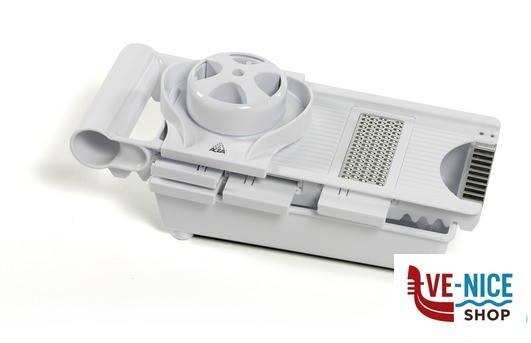 preparazione cibi ACEA MANDOLINO 6 IN 1 GRIGIO CON SCATOLA ART.2554 GHIDINI CIPRIANO