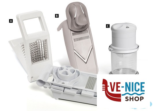 preparazione cibi ACEA TAGLIA STICK. BIANCO VERDE GIALLO 1X1 2513 GHIDINI CIPRIANO - immagine 4