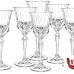 vetro cristallino ADAGIO - CONFEZIONE 6 CALICI ACQUA CL 28 25836020206 RCR CRISTALLERIA ITALIANA