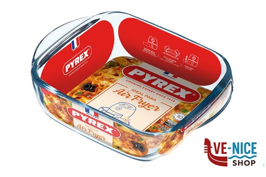 pirofile AIR FRYER - TEGLIA QUADRA CM 20X17XH.5,6 LT.1 PER FRIGGITRICE AD ARIA ARC INTERNATIONAL COOKWARE