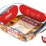 pirofile AIR FRYER - TEGLIA QUADRA CM 25X22XH.7 LT.2,2 PER FRIGGITRICE AD ARIA ARC INTERNATIONAL COOKWARE