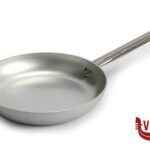 alluminio PADELLA SVASATA A BASSA  3 MM CON MANICO TUBOLARE CM 28 H5 AGNELLI