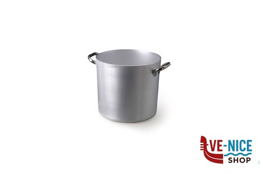 inox ALBERGO ALLUMINIO PENTOLA3 MM CILINDRICA CM.24 103 AGNELLI