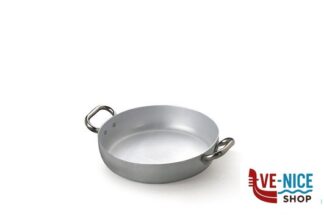 alluminio TEGAME 3 MM ALLUMINIO CON DUE MANIGLIE INOX CM 20 H 4,5 AGNELLI