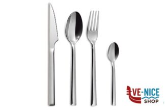 acciaio ALIDA - SET 24 POSATE INOX 2MM COMAS