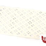 accessori bagno ALISMA-TAPPETO VASCA CM35X72 BIANCO 2010 CONFEZIONE IN PVC ARROTOLATA L A P A P