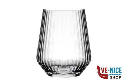 bicchieri acqua ALLEGRA FOCUS - BICCHIERE ACQUA CL 42,5 H.10,9 OTTICO PASABAHCE