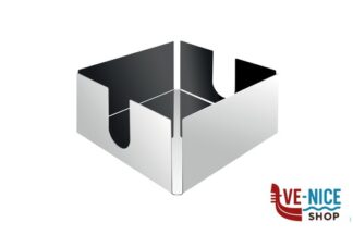 portatovaglioli ALTO CUSIO-PORTATOVAGLIOLI IN ACCIAIO INOX 18-10 CM 18X18 H 9,5     607-18 CERUTTI INOX SRL UNINOMINALE