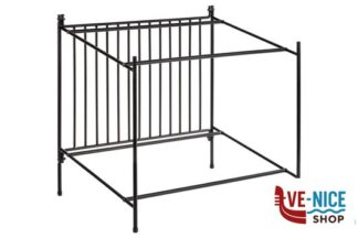 insalat zuppiere sals antipast ALZATA PER BUFFET GN 1.1 IN METALLO NERO CON PIEDINI ANTISCIVOLO CM. 49X38,5 H.48   30331 APS  ASSHEUER POTT GMBH E CO KG