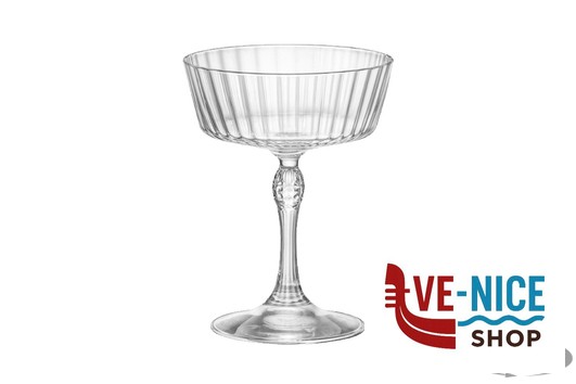 vetro AMERICA '20S CONFEZIONE 6 CALICI FIZZ CL.27,5 H.13,8 DIAMETRO CM 10,8 122150 BORMIOLI ROCCO - immagine 2