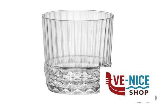 vetro AMERICA '20S CONFEZIONE DA 6 BICCHIERI PER COCKTAIL DOF H. 9,2 CL. 37 DIAMETRO 8,8 122139 BORMIOLI ROCCO - immagine 2