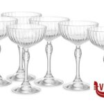 vetro AMERICA '20S CONFEZIONE DA 6 CALICI PER COCKTAIL COUPE H.15,7 CL.23 DIAMETRO 9,8 122137 BORMIOLI ROCCO