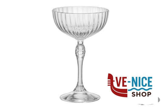 vetro AMERICA '20S CONFEZIONE DA 6 CALICI PER COCKTAIL COUPE H.15,7 CL.23 DIAMETRO 9,8 122137 BORMIOLI ROCCO - immagine 2