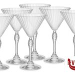 vetro AMERICA '20S CONFEZIONE DA 6 CALICI PER COCKTAIL MARTINI H.18 CL.25 DIAMETRO 10,8 122142 BORMIOLI ROCCO