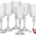 vetro AMERICA '20S CONFEZIONE DA 6 CALICI COCKTAIL GLASS H.20,2 CL.25 DIAMETRO 7,8 122129 BORMIOLI ROCCO