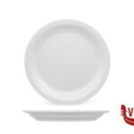 porcellana AMERIKA BIANCO-PIATTO FRUTTA CM 21 PORCELLANA  131 ZAKLADY PORCELANY STOLOWEJ LUBIANA