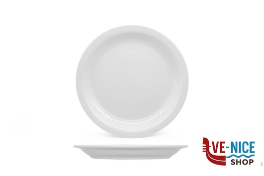 porcellana AMERIKA BIANCO-PIATTO FRUTTA CM 21 PORCELLANA 131 ZAKLADY PORCELANY STOLOWEJ LUBIANA