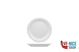 porcellana AMERIKA BIANCO-PIATTO PANE CM 16,5 PORCELLANA 128 ZAKLADY PORCELANY STOLOWEJ LUBIANA