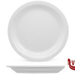 AMERIKA BIANCO-PIATTO PIANO CM 26,5 PORCELLANA   138 ZAKLADY PORCELANY STOLOWEJ LUBIANA porcellana 12 pezzi